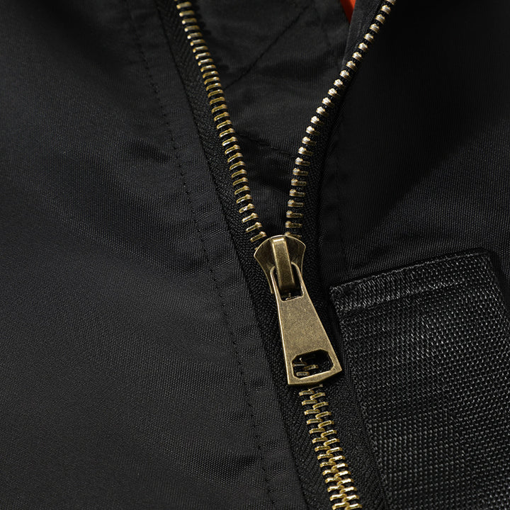 Herren Funktionale Bomberjacke mit praktischen Taschen und strapazierfähigem Material Aliams