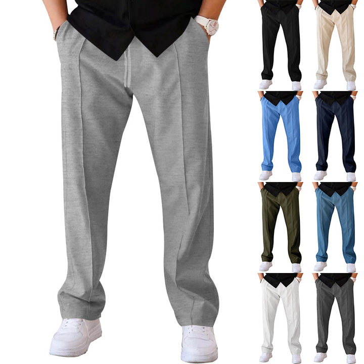 Herren Bequeme Sweatpants mit eleganter Optik und seitlichen Eingrifftaschen Aliams