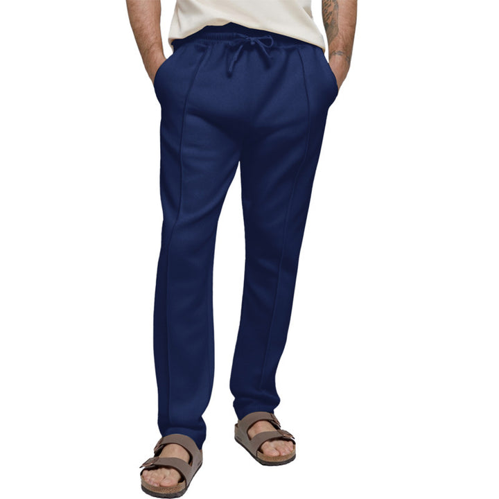 Herren Sportliche Jogginghose mit elastischem Bund und Seitentaschen Aliams