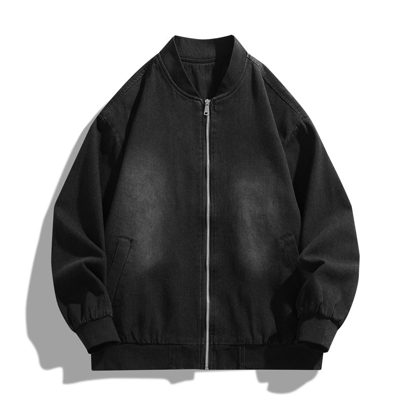 Herren entspannte Baumwolljacke im lässigen Stil Aliams