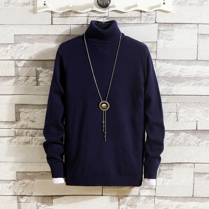 Herren Rollkragenpullover aus hochwertigem Strickmaterial Aliams