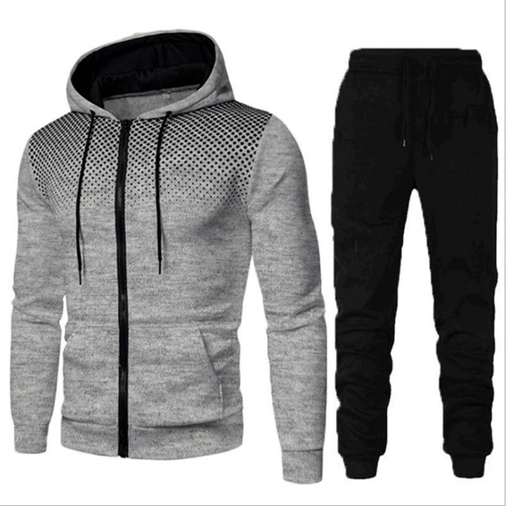 Herren Kapuzenjacke und Jogginghose Set Aliams
