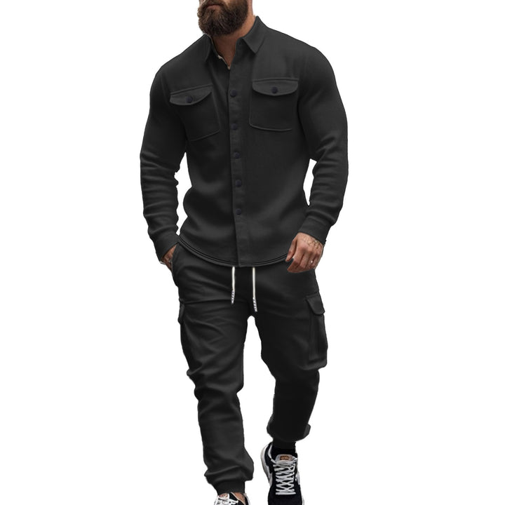 Herren Urbaner Freizeitanzug mit funktionalen Taschen Aliams