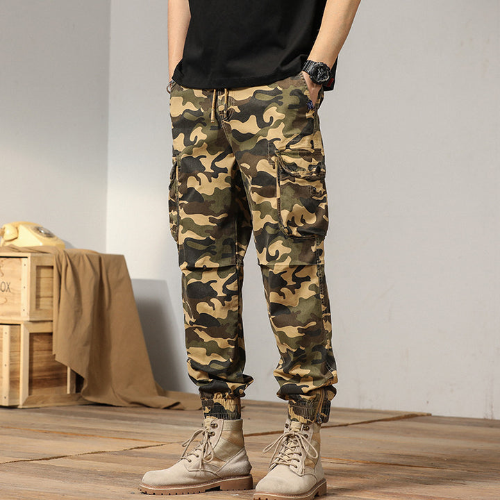 Herren Cargohose mit atmungsaktivem Material und praktischen Taschen Aliams