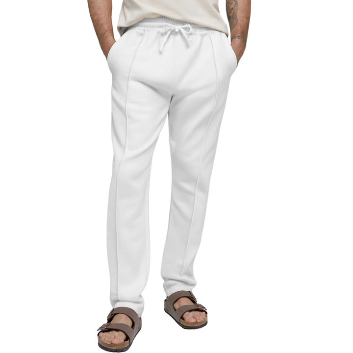 Herren Sportliche Jogginghose mit elastischem Bund und Seitentaschen Aliams