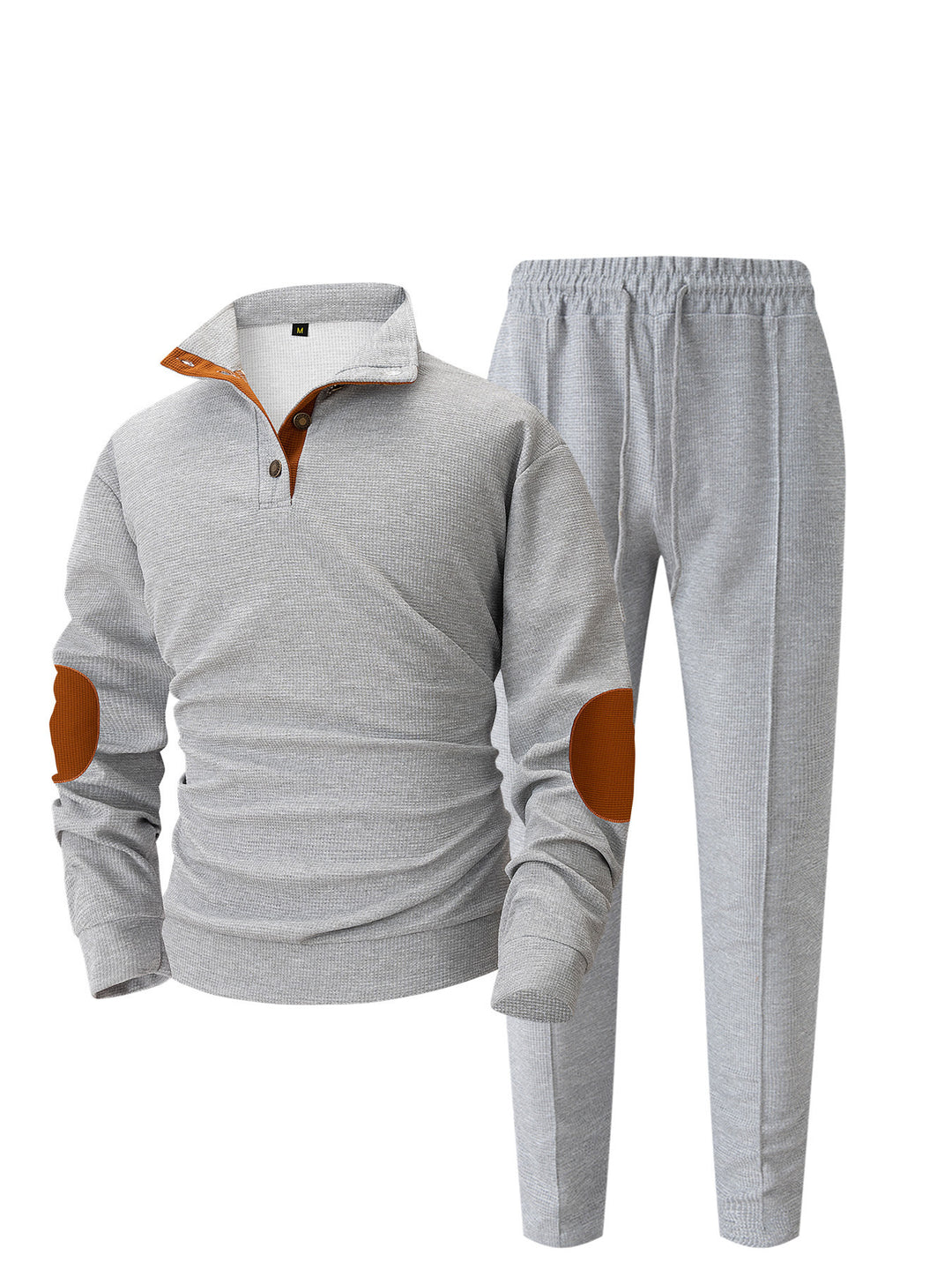 Herren sportliches Freizeit-Set mit innovativem Schnitt und modischen Knoten-Details Aliams