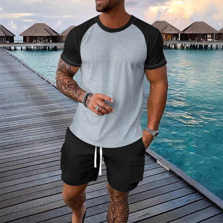 Herren Sport T-Shirt mit Raglanärmeln Aliams