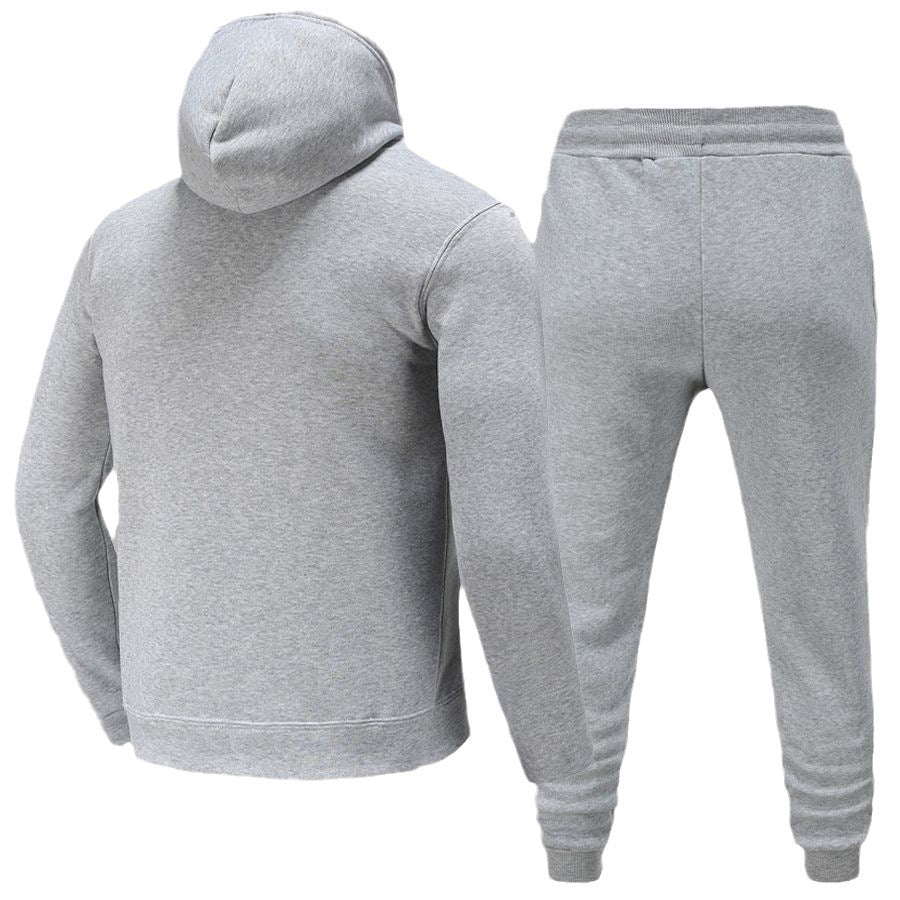 Herren Sweatshirt und Jogginghose Set mit healthorientierter Schriftart Aliams