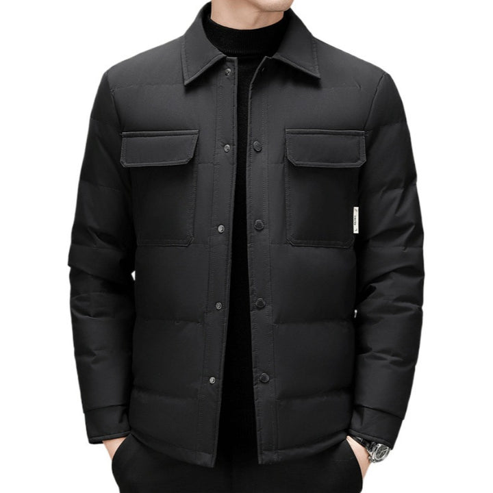 Herren isolierte Steppjacke mit praktischen Taschen Aliams