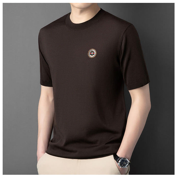 Herren Premium Rundhals-T-Shirt mit innovativem Feuchtigkeitstransport Aliams