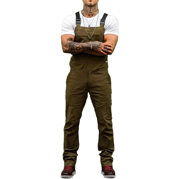 Herren robuste Latzhose aus strapazierfähigem Material Aliams