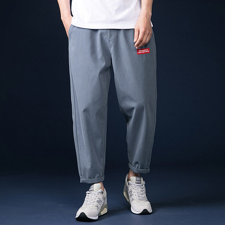 Herren Freizeithose mit lässigem Schnitt und praktischem Kordelzug Aliams