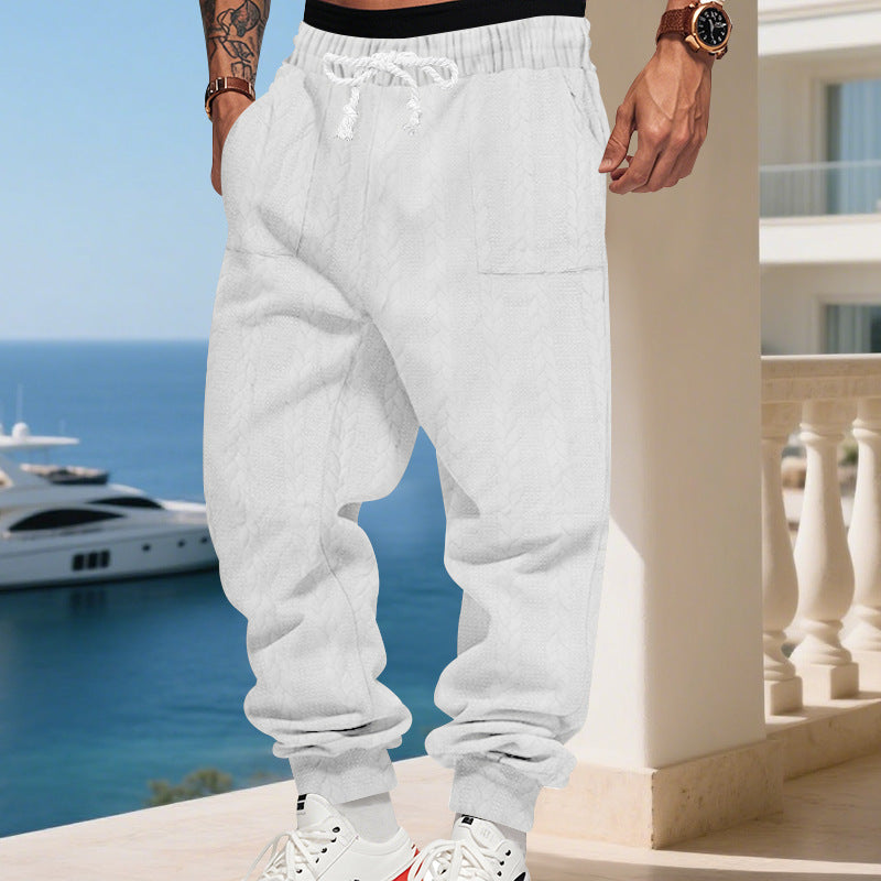 Herren gemusterte lässige Jogginghose Aliams