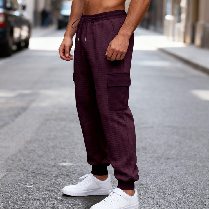 Herren Cargo-Hose mit elastischem Bund und praktischen Seitentaschen Aliams