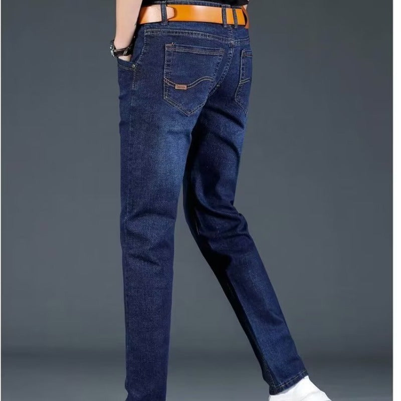 Herren Slim Fit Jeans mit flexiblem Bund und modernen Details Aliams