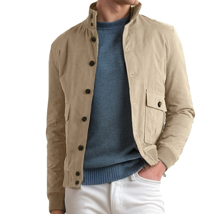 Herren Utility-Jacke mit mehreren praktischen Taschen Aliams