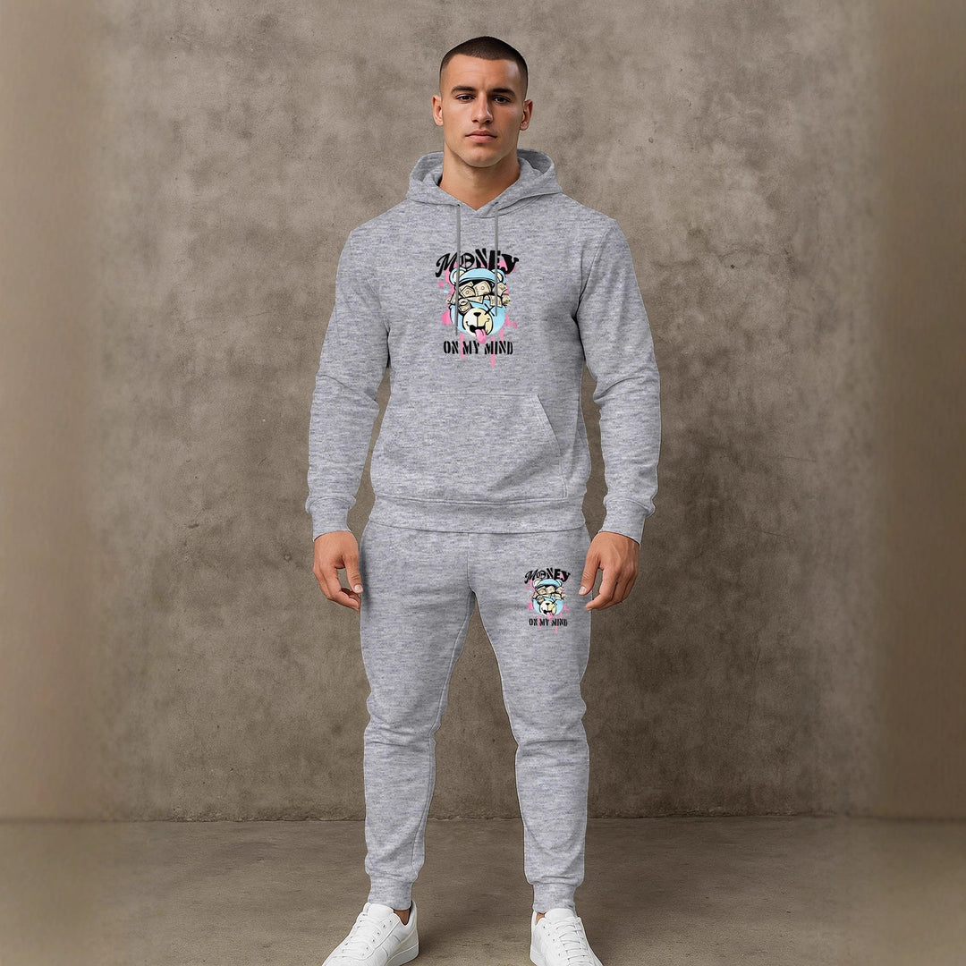 Herren Jogginganzug mit individuellem Grafikdruck Aliams