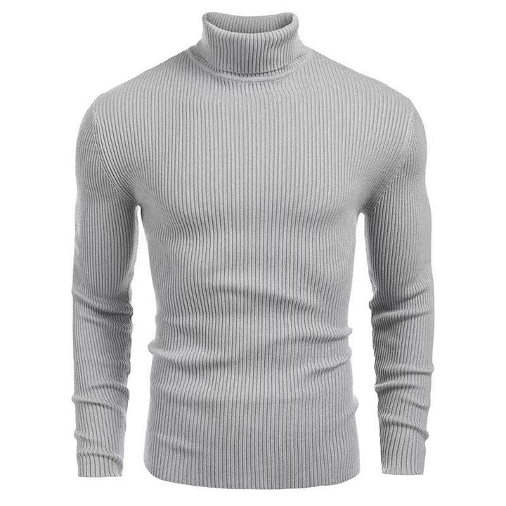 Herren Rollkragenpullover mit feiner Rippenstruktur und hohem Tragekomfort Aliams