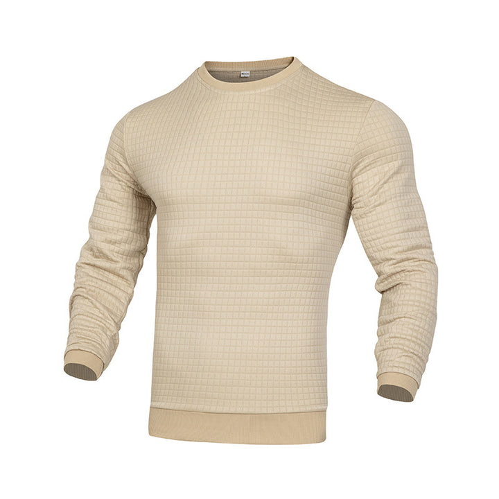 Herren Sweatshirt mit strukturierter Oberfläche Aliams