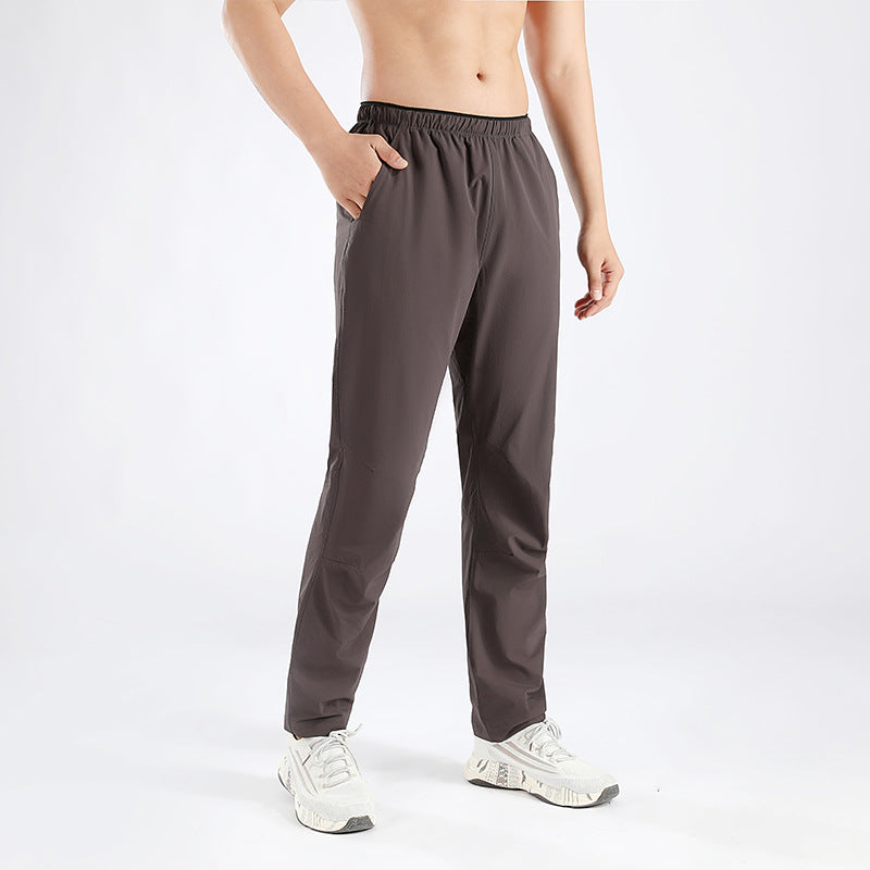 Herren Funktionssporthose mit elastischem Bund und atmungsaktiven Einsätzen Aliams