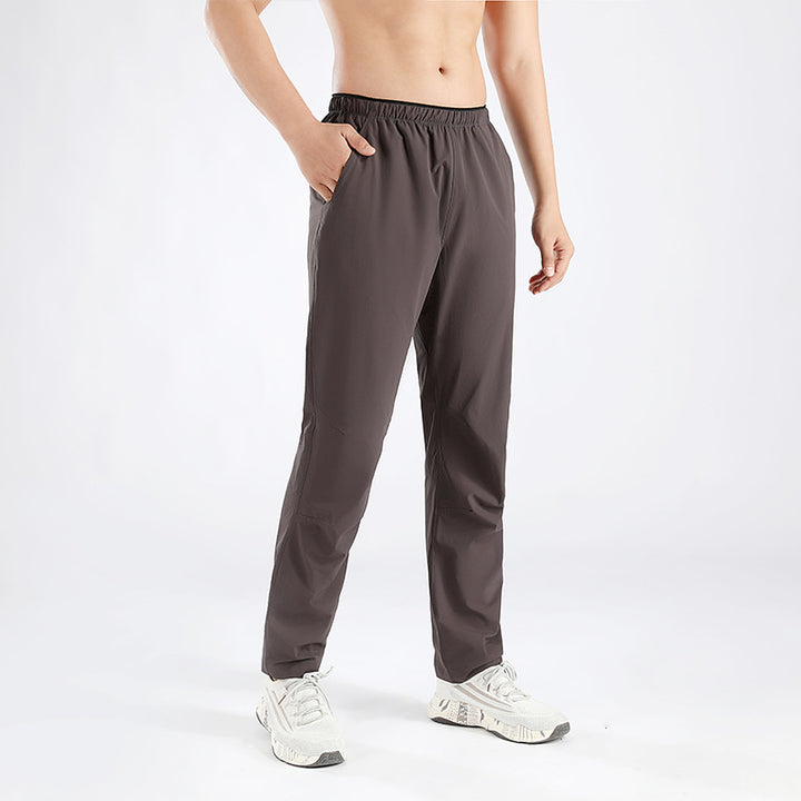 Herren Funktionssporthose mit elastischem Bund und atmungsaktiven Einsätzen Aliams