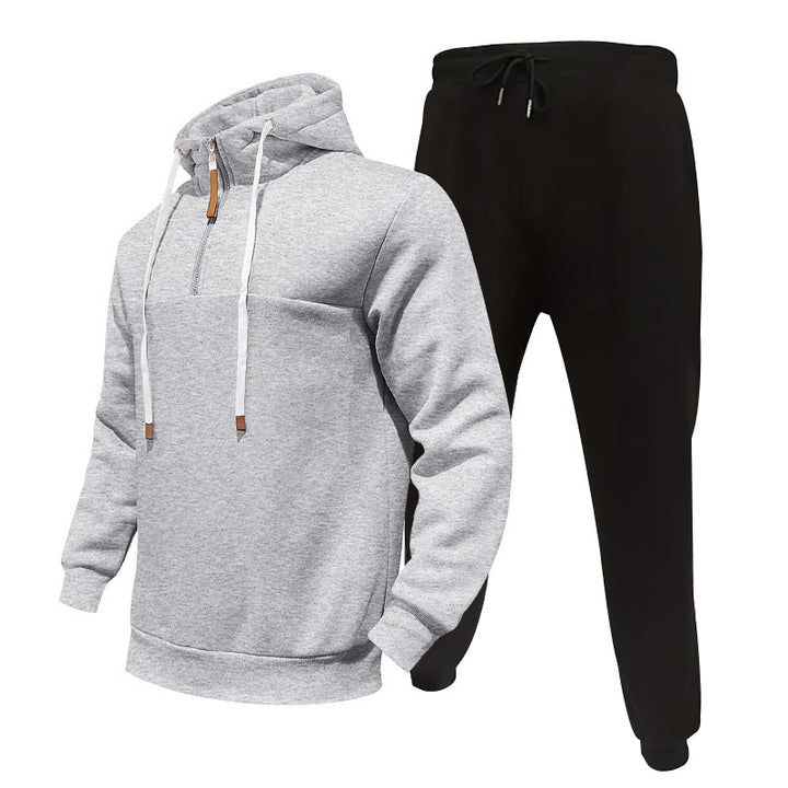 Herren Hoodie und Cargo Jogginghose Set Aliams