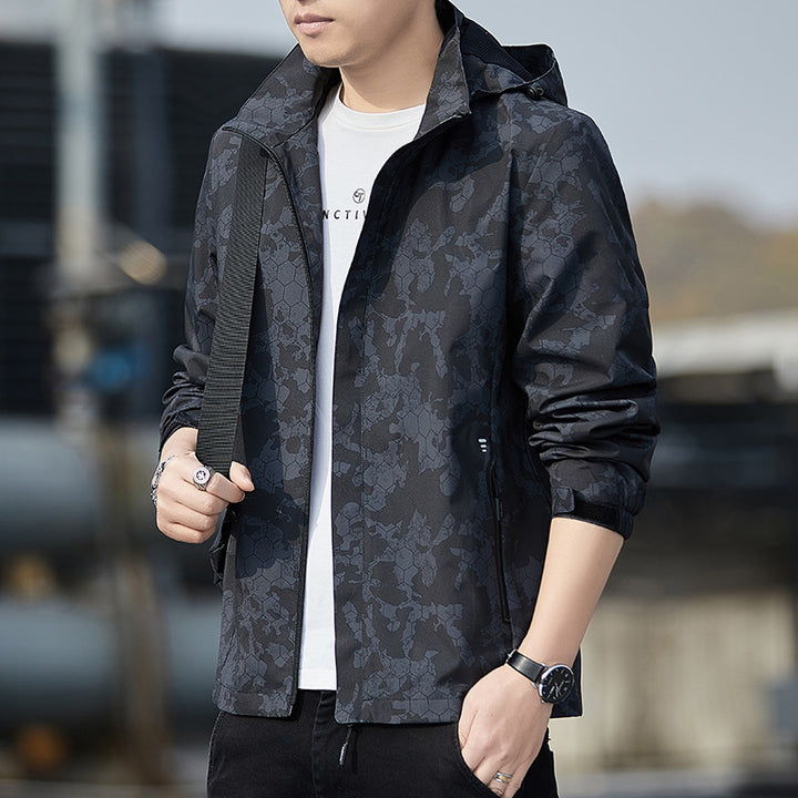 Herren stilvolle Funktionsjacke mit atmungsaktivem Futter Aliams