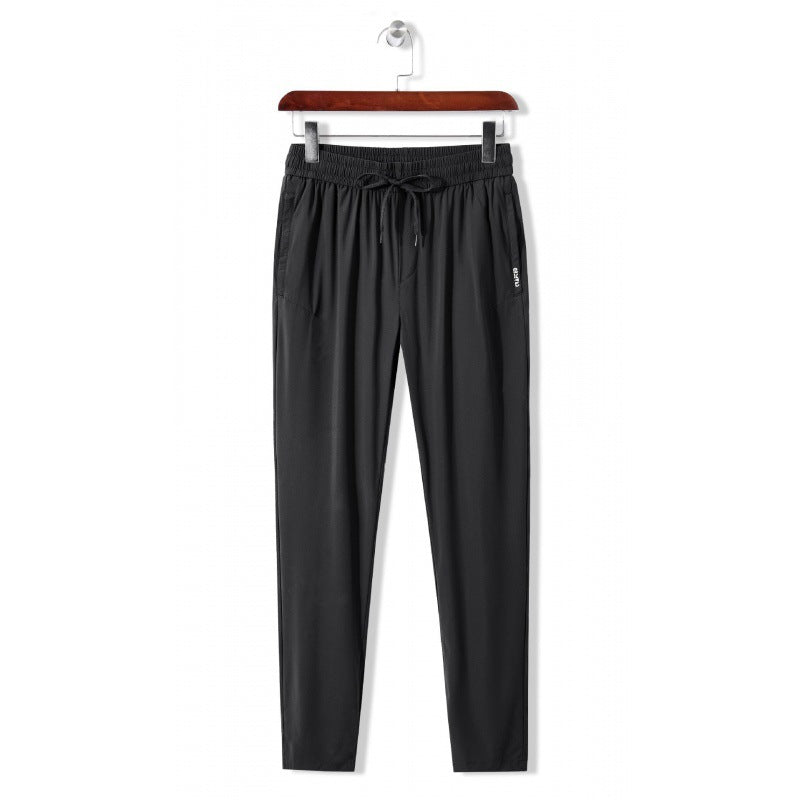 Herren Freizeit-Hose mit elastischem Bund und atmungsaktiven Einsätzen Aliams