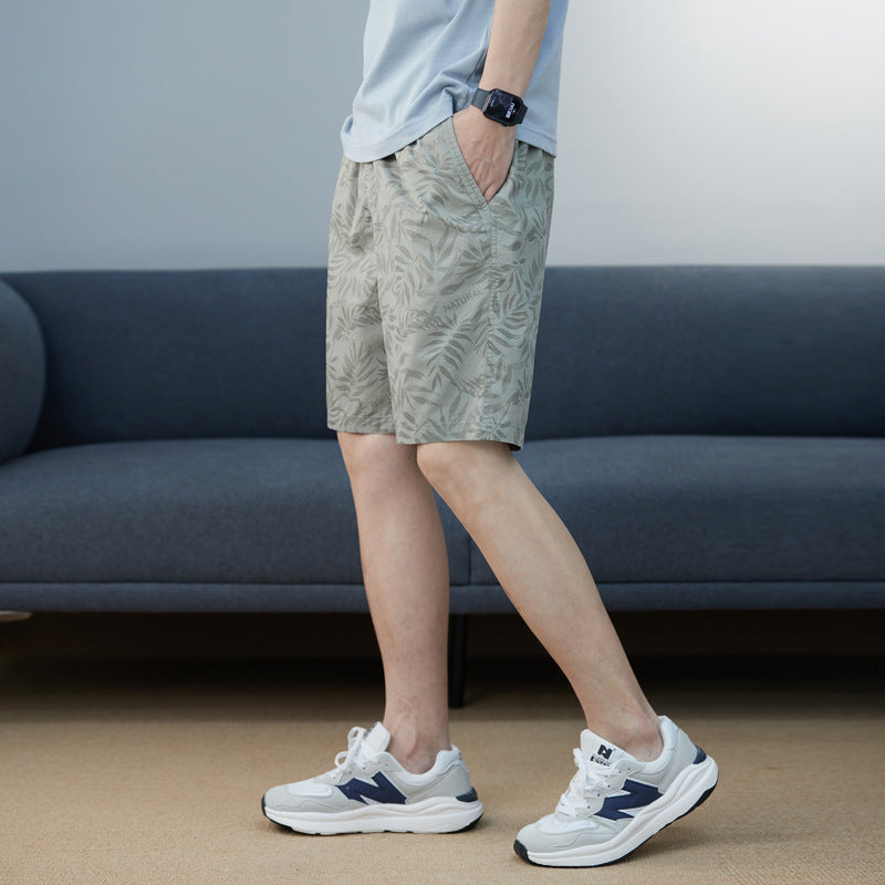 Herren Badeshorts mit elastischem Bund und funktionalen Taschen Aliams