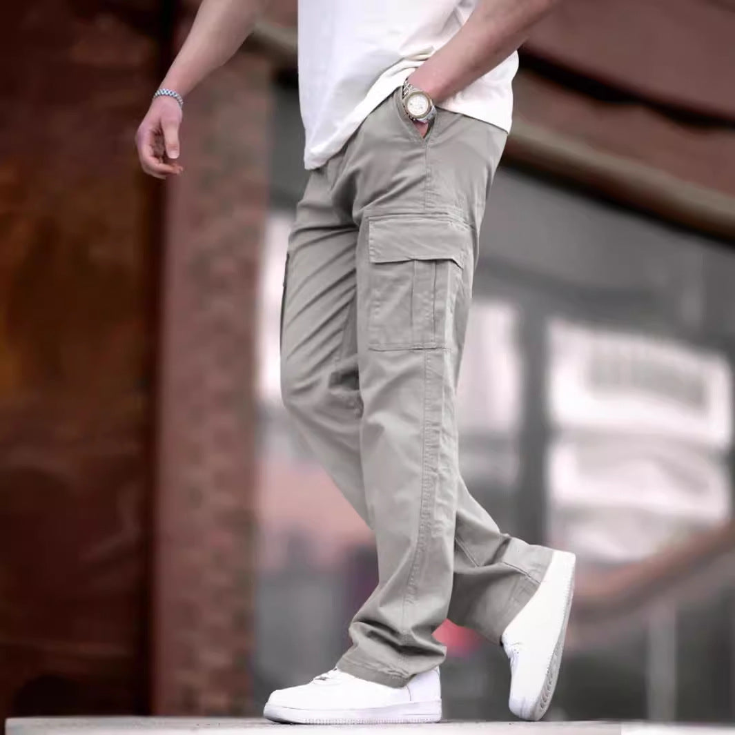 Herren Cargo-Hosen mit multifunktionalen Taschen und atmungsaktivem Stoff Aliams