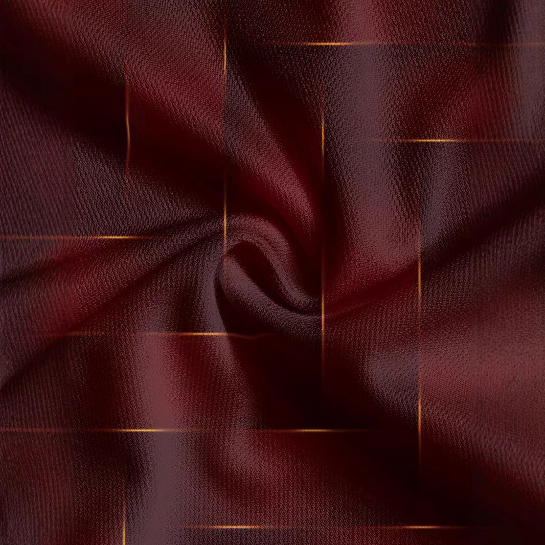 Herren Kurzarm Poloshirt mit modernem Wellenmuster und atmungsaktiven Eigenschaften Aliams