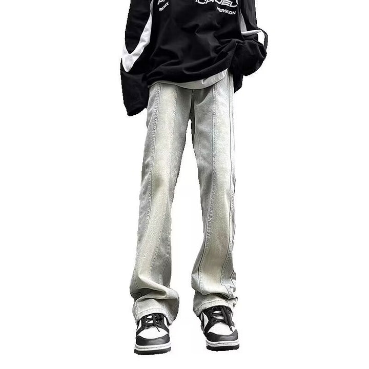Herren weite Street-Style Jeans mit einzigartigem Design Aliams