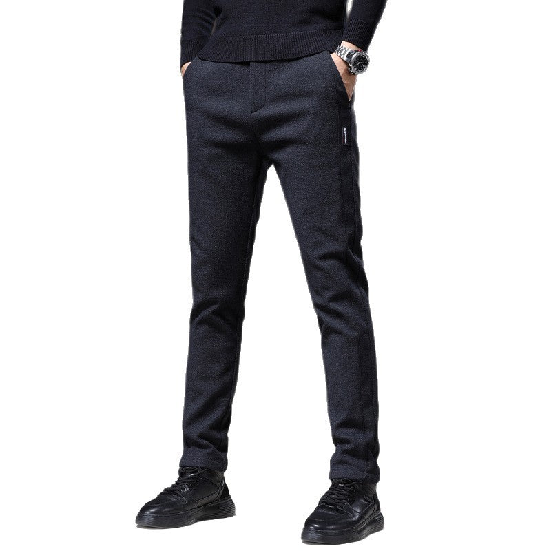 Herren bequeme Slim Fit Freizeithose Aliams