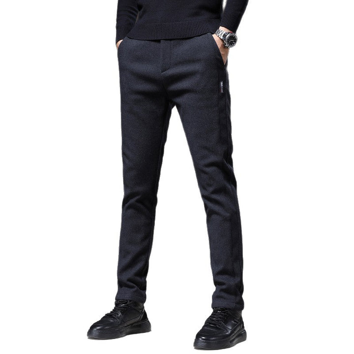 Herren bequeme Slim Fit Freizeithose Aliams