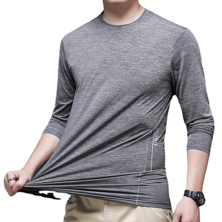 Herren Atmungsaktives Langarm-Funktionsshirt Aliams