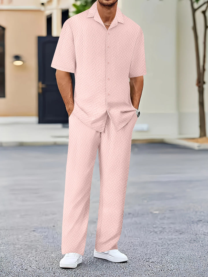 Herren Sommeranzug mit luftigem Muster Aliams