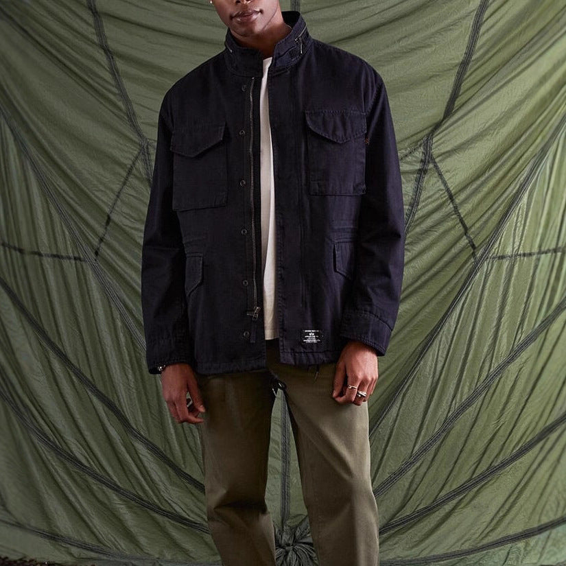 Herren Utility-Jacke mit praktischen Taschen und robustem Design Aliams