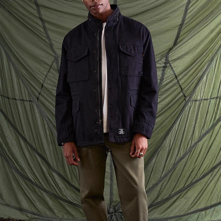 Herren Utility-Jacke mit praktischen Taschen und robustem Design Aliams
