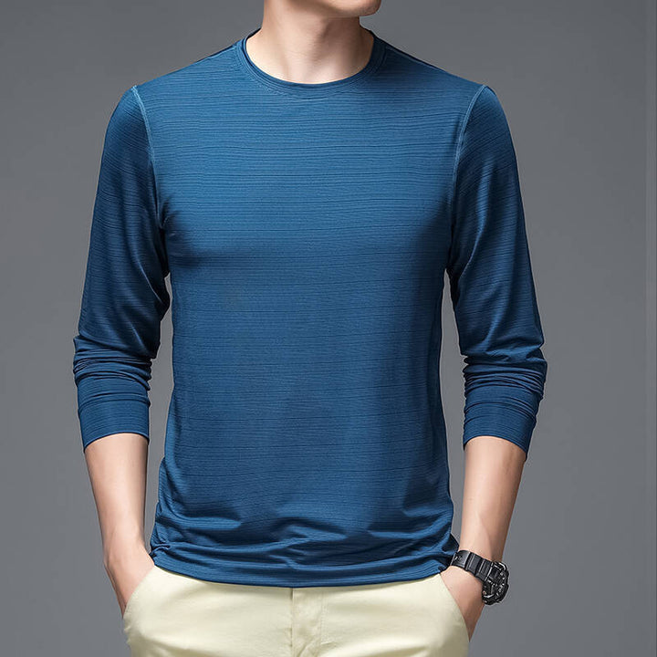 Herren Sportliches Funktionsshirt mit innovativer Textur Aliams