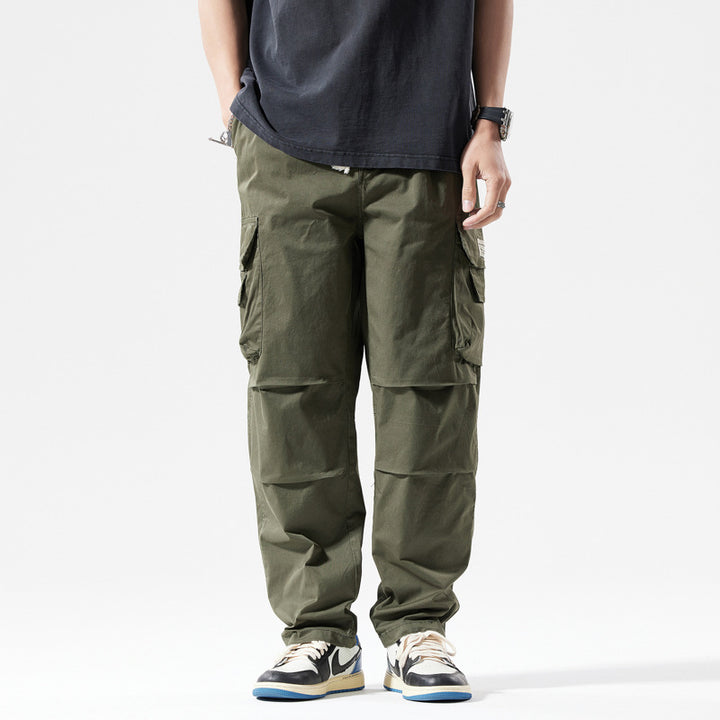 Herren Cargo-Hose mit multifunktionalen Taschen Aliams