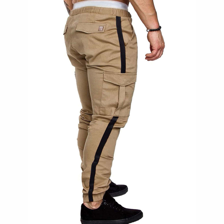 Herren Cargo-Jogginghose mit elastischem Bund und praktischen Taschen Aliams