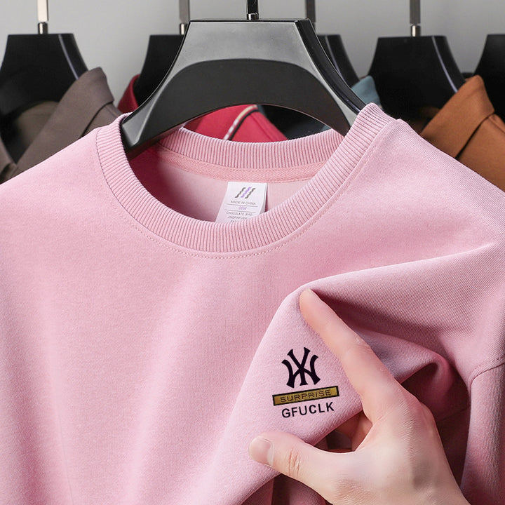 Herren Freizeit Sweatshirt mit stilvollem Rundhalsausschnitt Aliams