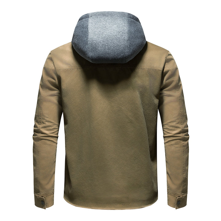 Herren Utility-Jacke mit abnehmbarem Hoodie Aliams