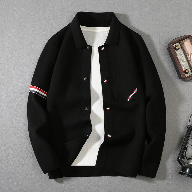 Herren Hemdjacke mit modernem Schnitt und sportlichen Akzenten Aliams