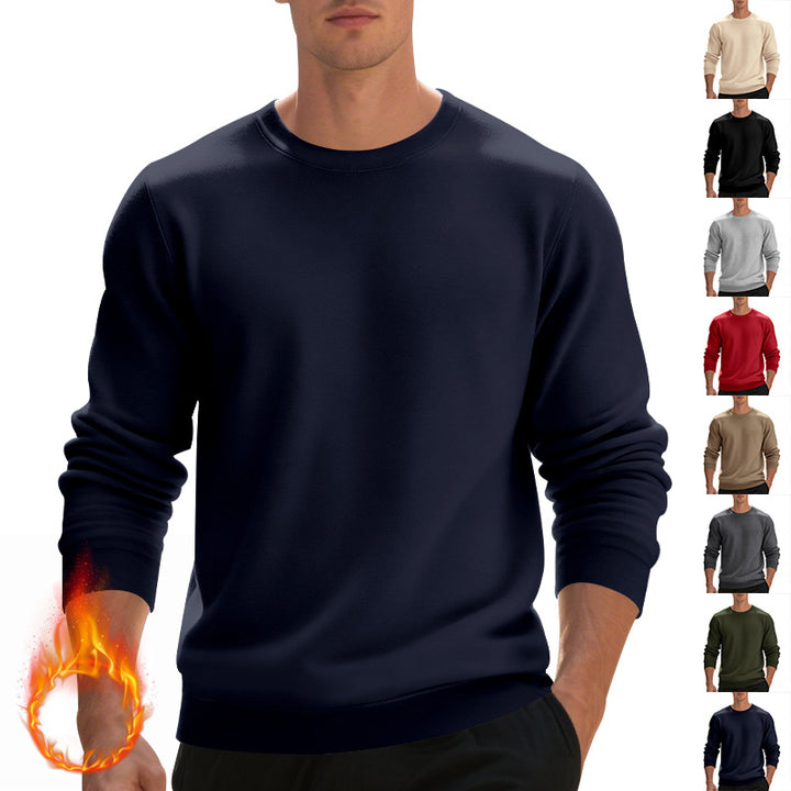 Herren Sweatshirt mit Rundhalsausschnitt Aliams