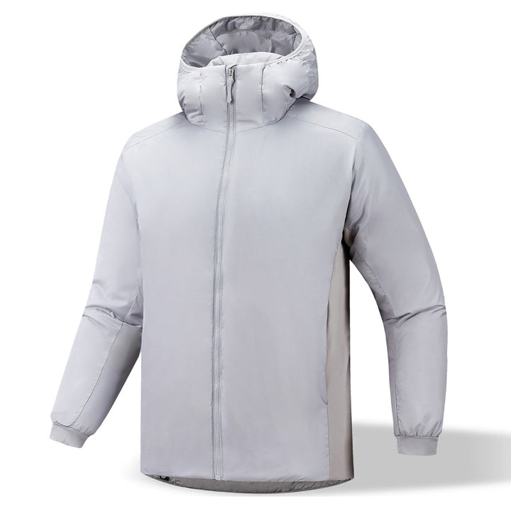 Herren isolierte Funktionsjacke mit ergonomischem Schnitt und vielseitiger Kapuze Aliams