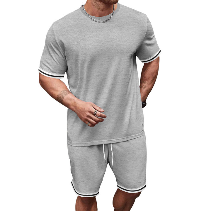 Herren Sportliches Freizeit-Set mit kontrastierenden Details Aliams