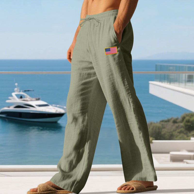 Herren Sommerliche Freizeithose Aliams