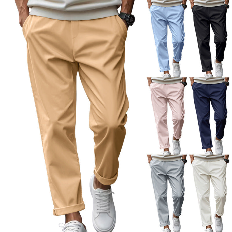 Herren Bequeme Stoffhose Aliams