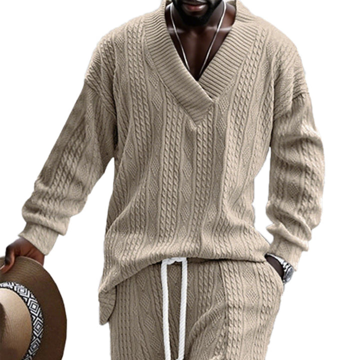 Herren Grobstrickpullover Aliams